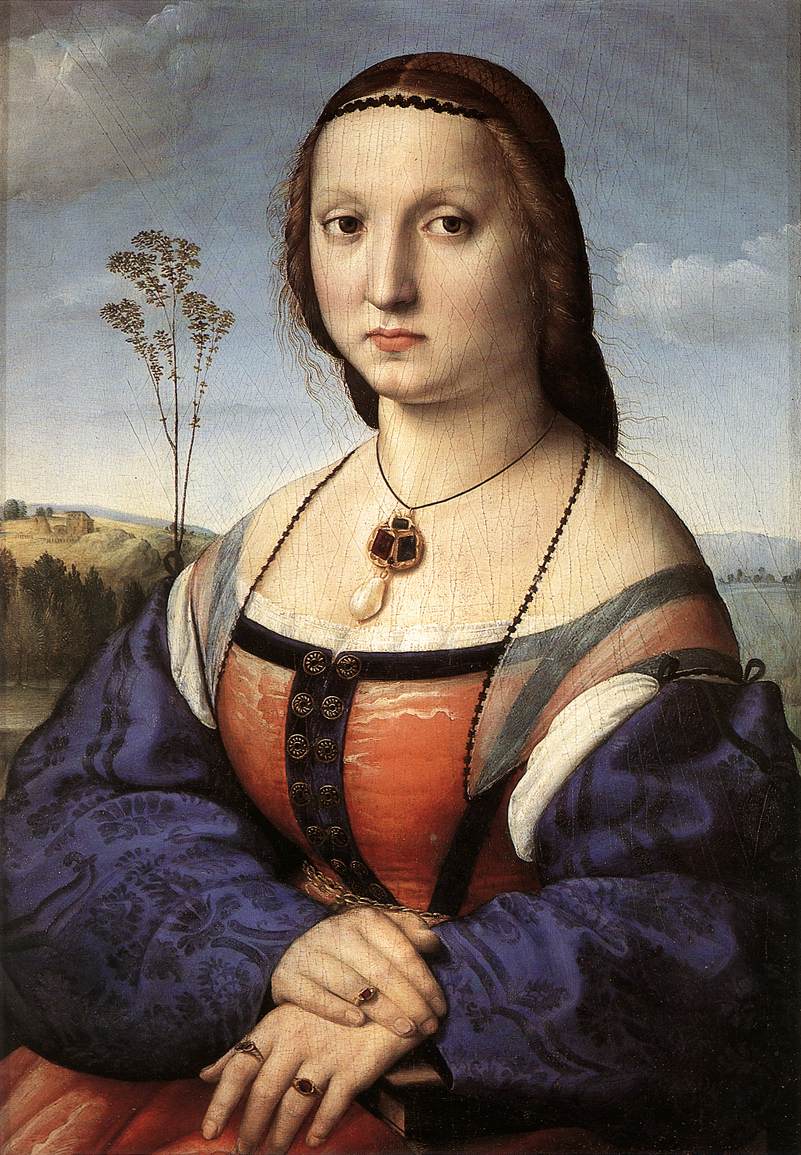 Portrait of Maddalena Doni ft